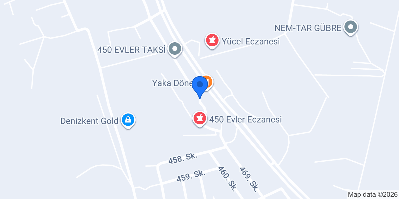 Bayram eczanesi konumu