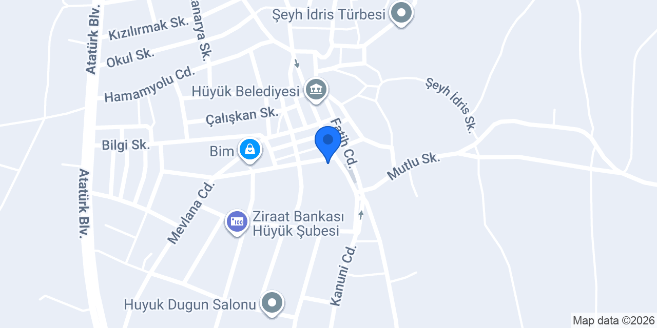 Mutluses Elektronik konumu