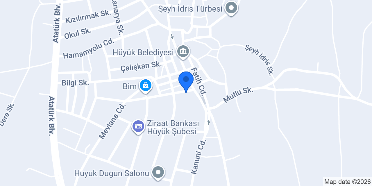 Bilir Eczanesi konumu