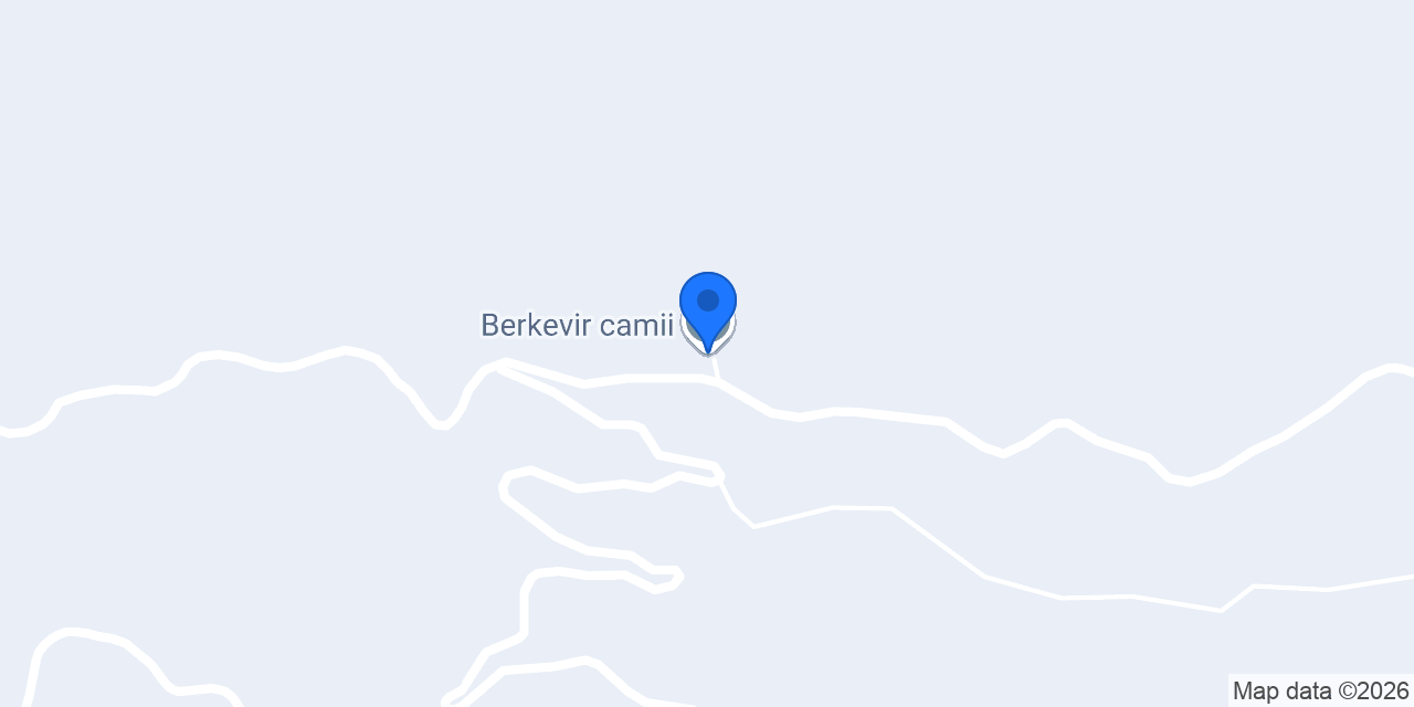 Berkevir camii konumu