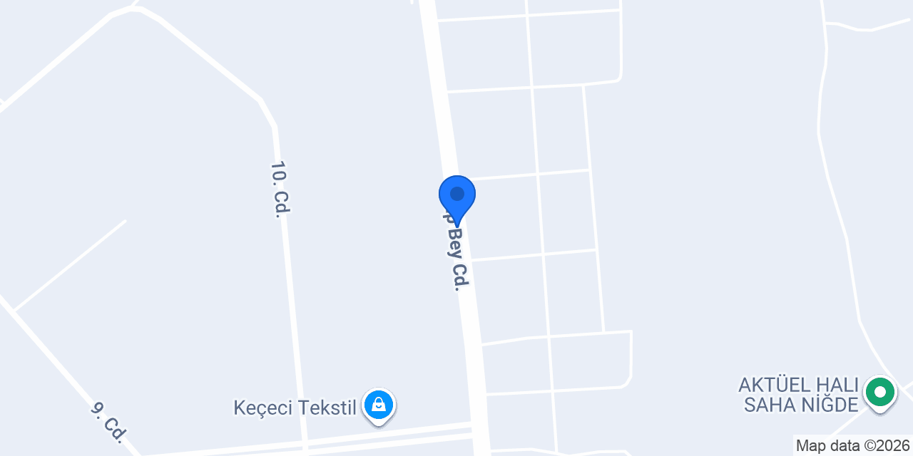 Çetinkaya Mensucat A.Ş. konumu