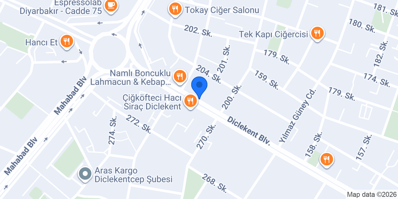 Diyar Tantuni konumu