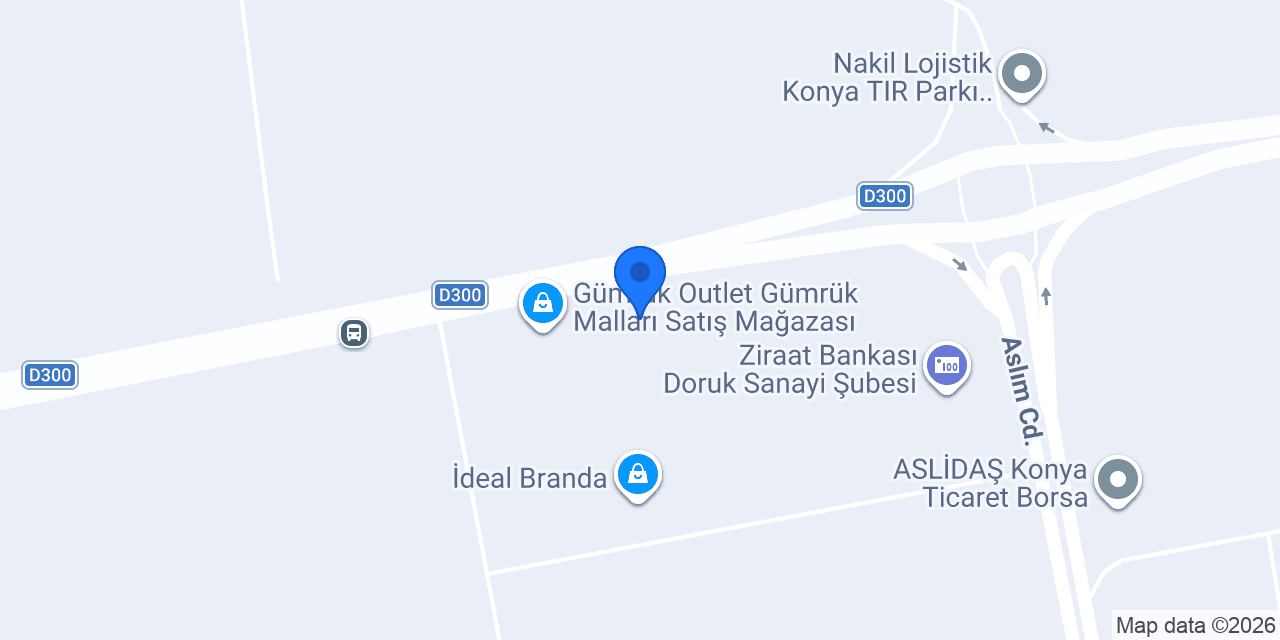 AKLAST JANT LASTİK konumu