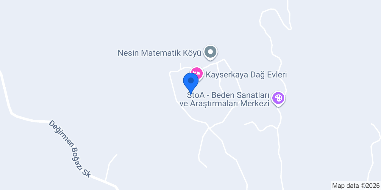 Kayserkaya Camping konumu
