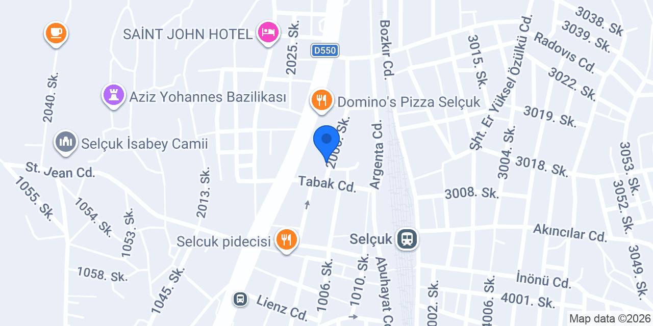 Artemis Veteriner Kliniği konumu