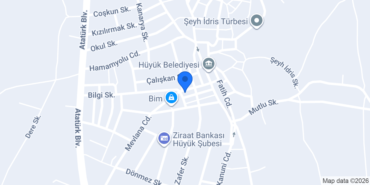 Veteriner Hekim M. Halis Akıncı konumu