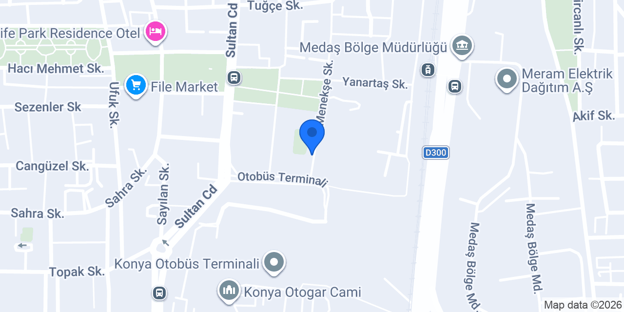 Konya Matematik Özel Ders konumu
