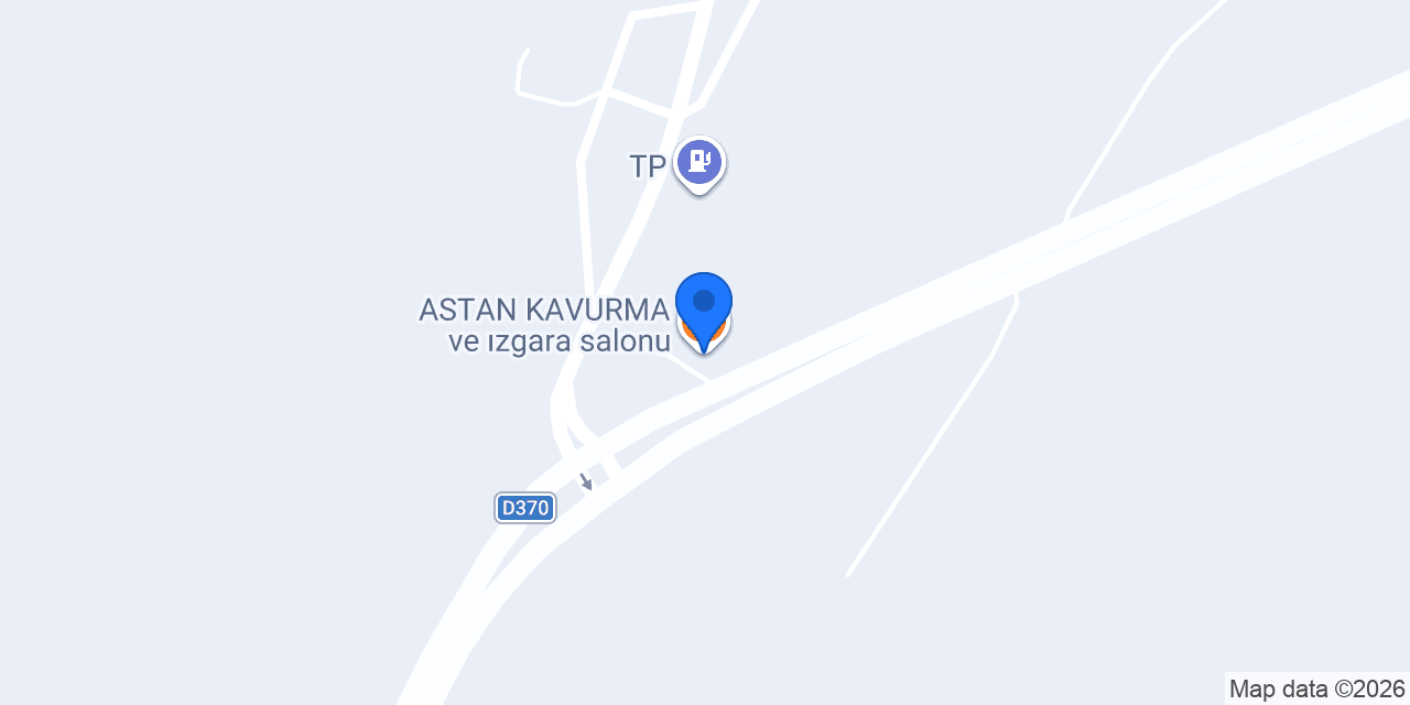 ASTAN KAVURMA ve ızgara salonu konumu