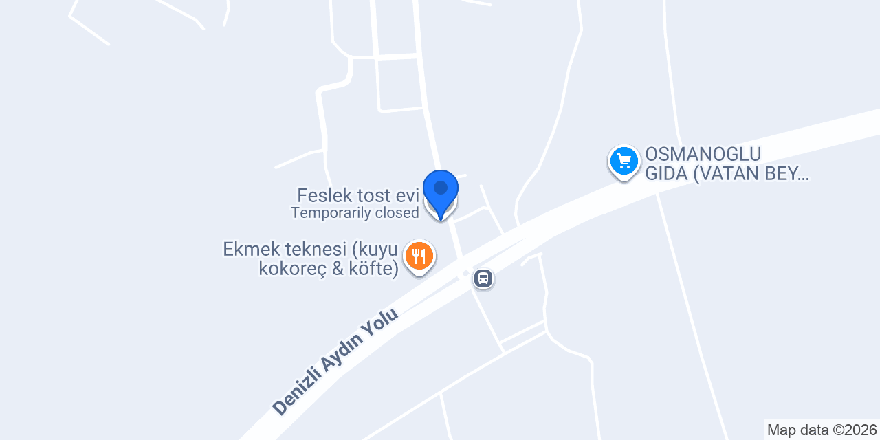 Feslek tost evi konumu