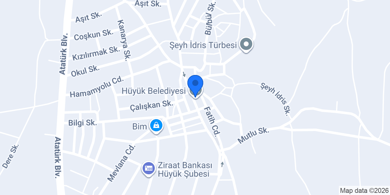 Güneş Veteriner Kliniği konumu
