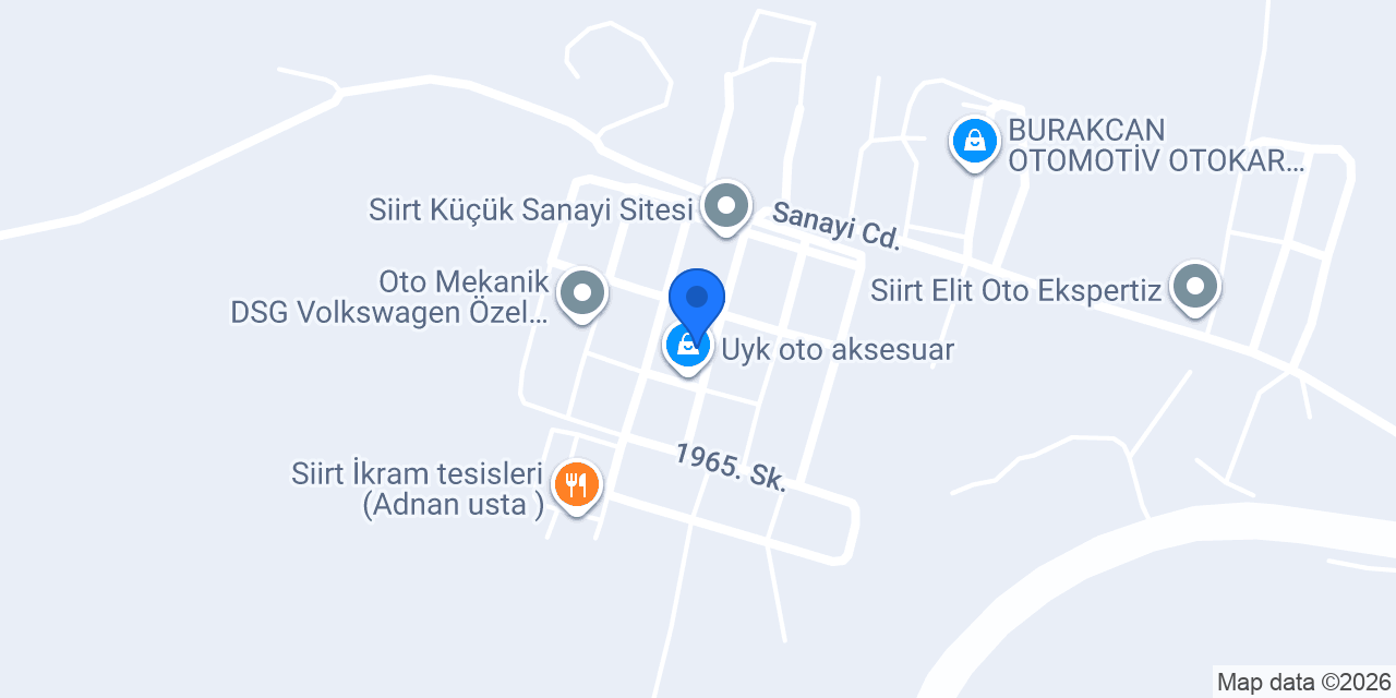 ŞEN OTO (Şerif Usta) konumu