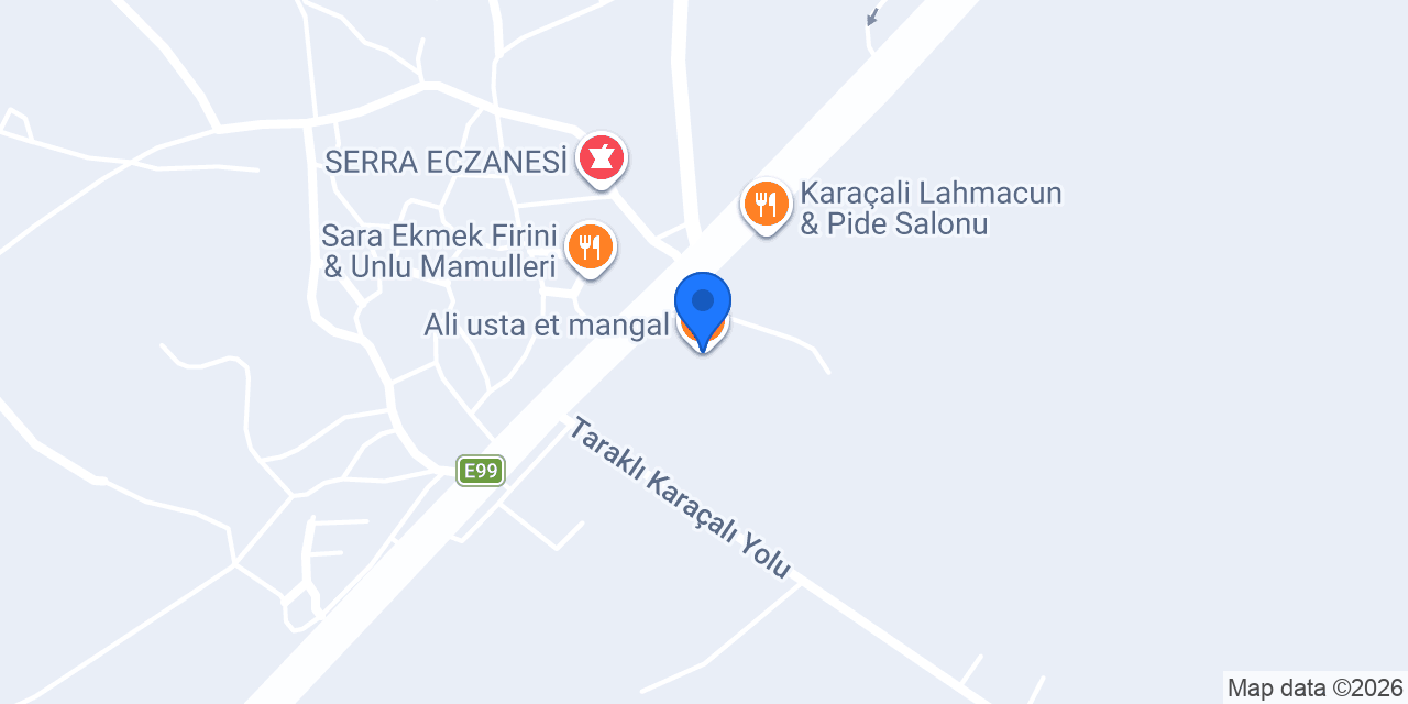 Ali usta et mangal konumu