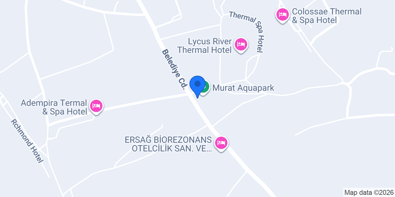 Tellioğlu aquapark konumu