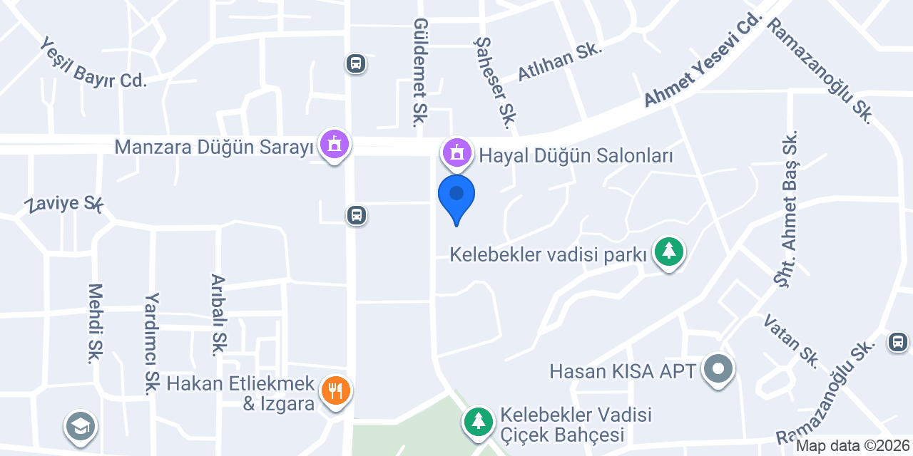 Konya Selçuklu 34 Nolu ASM konumu