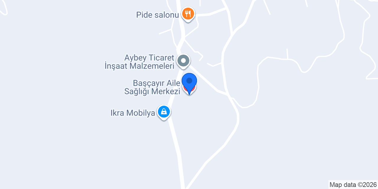 Başçayır Aile Sağlığı Merkezi konumu