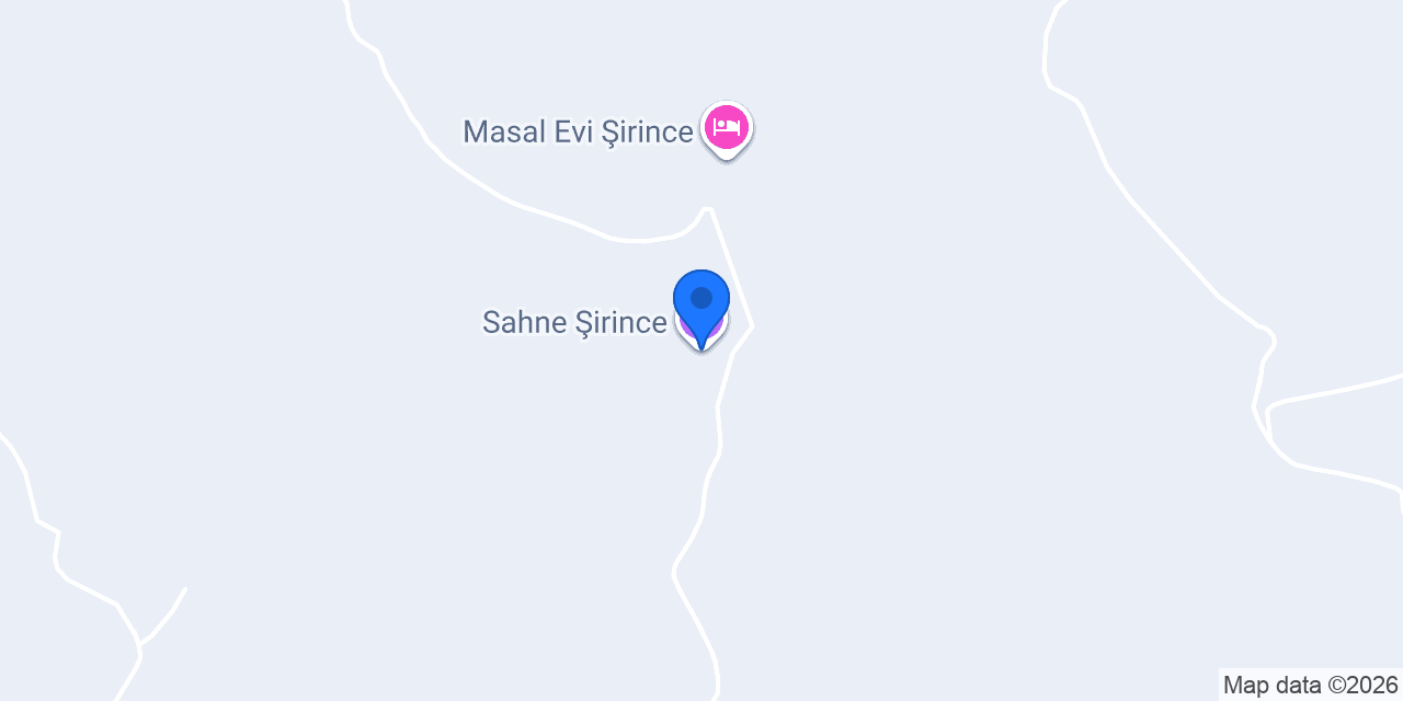 Sahne Şirince konumu