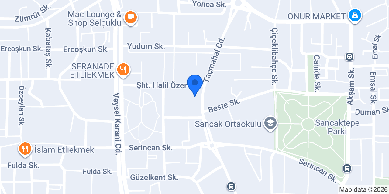 Sancak Mahallesi konumu