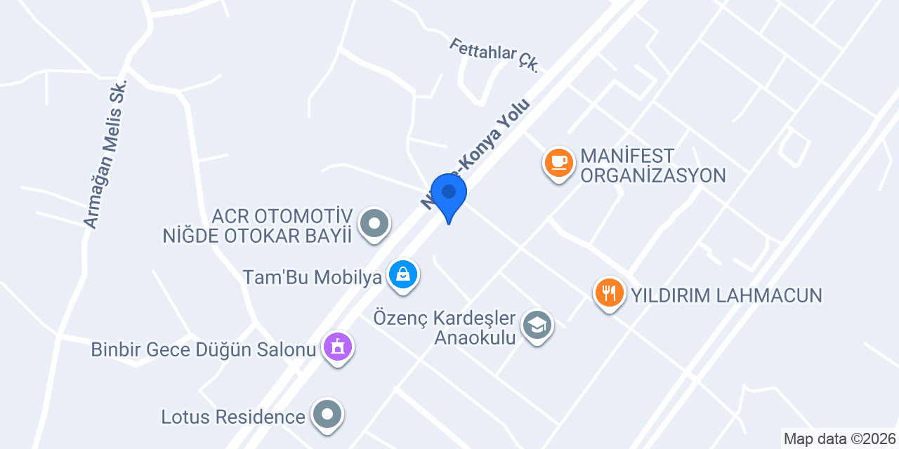 Niğde Komagene konumu