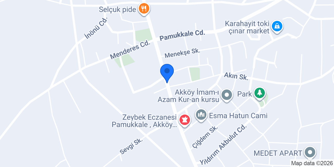 Bozdemir ticaret yapı market konumu
