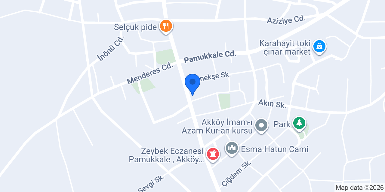 Yılmaz Veterinerlik konumu