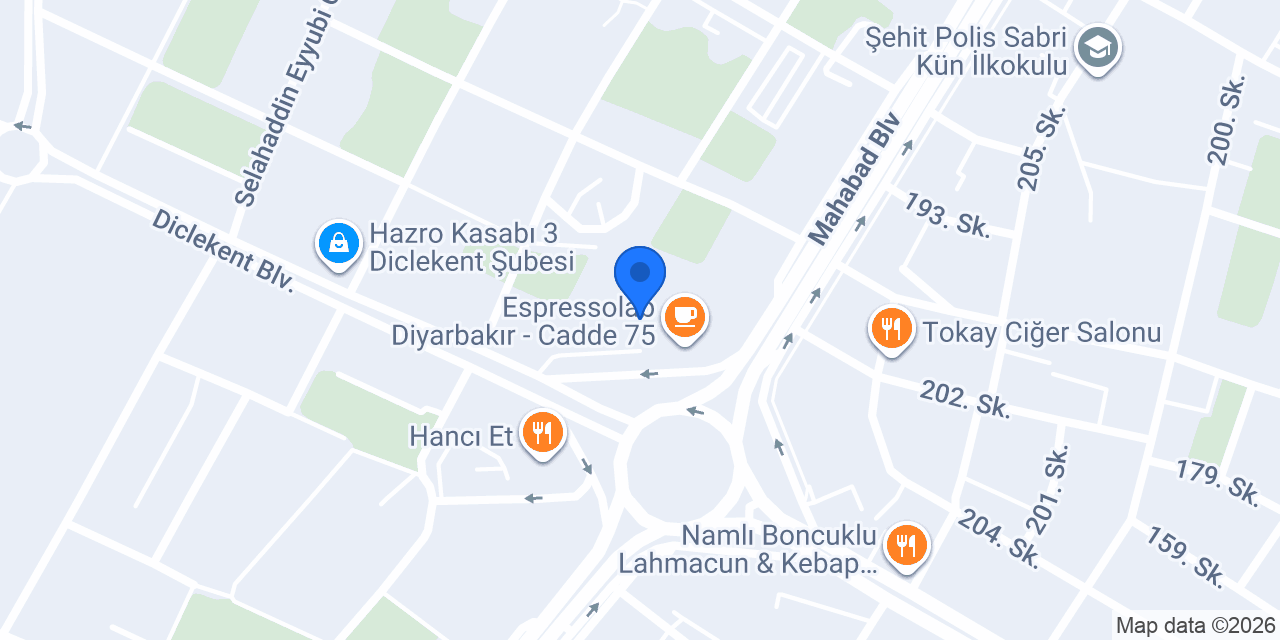 Profesör Dr. Derya Uçmak Clinic konumu