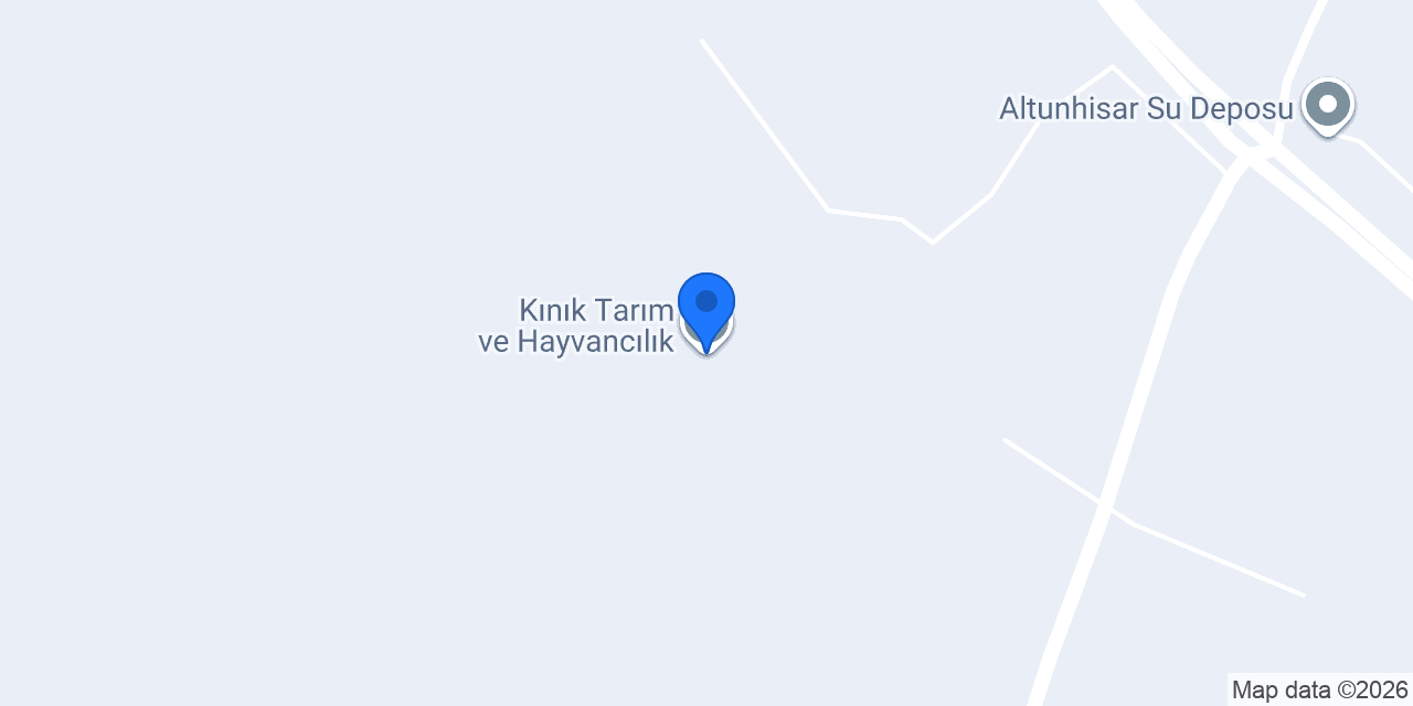 Kınık Tarım ve Hayvancılık konumu