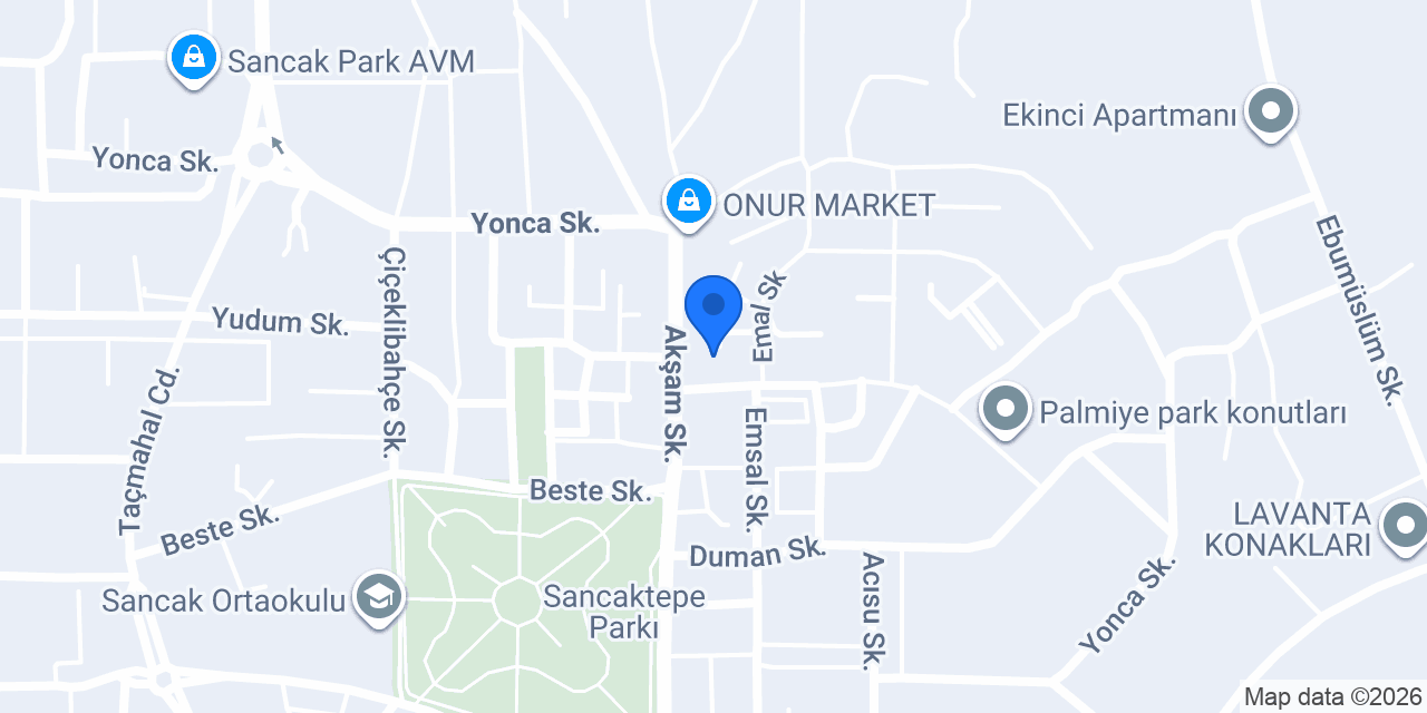 MoonSky Pilates Studio konumu