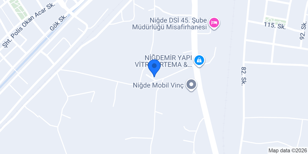 Niğde Muradiye Kız Kuran Kursu konumu