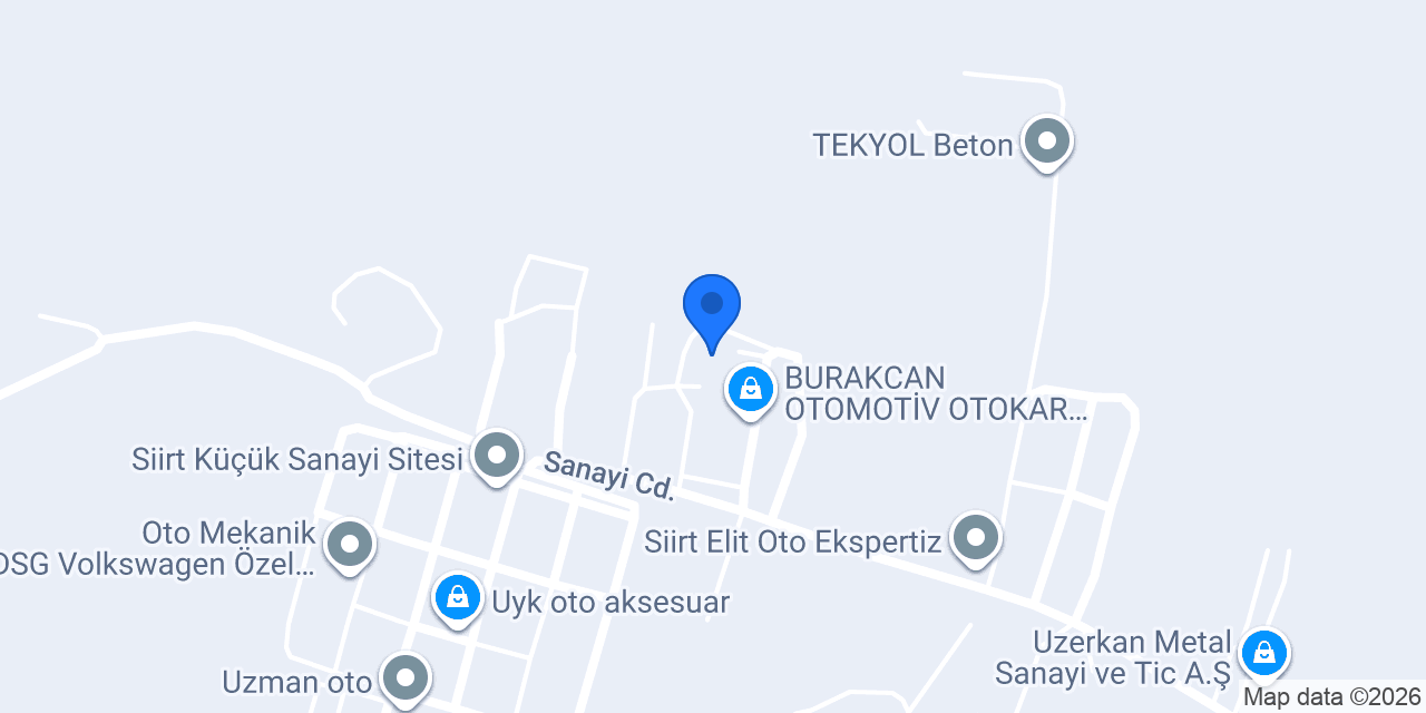 Öz Adanalilar İş Makinalari konumu