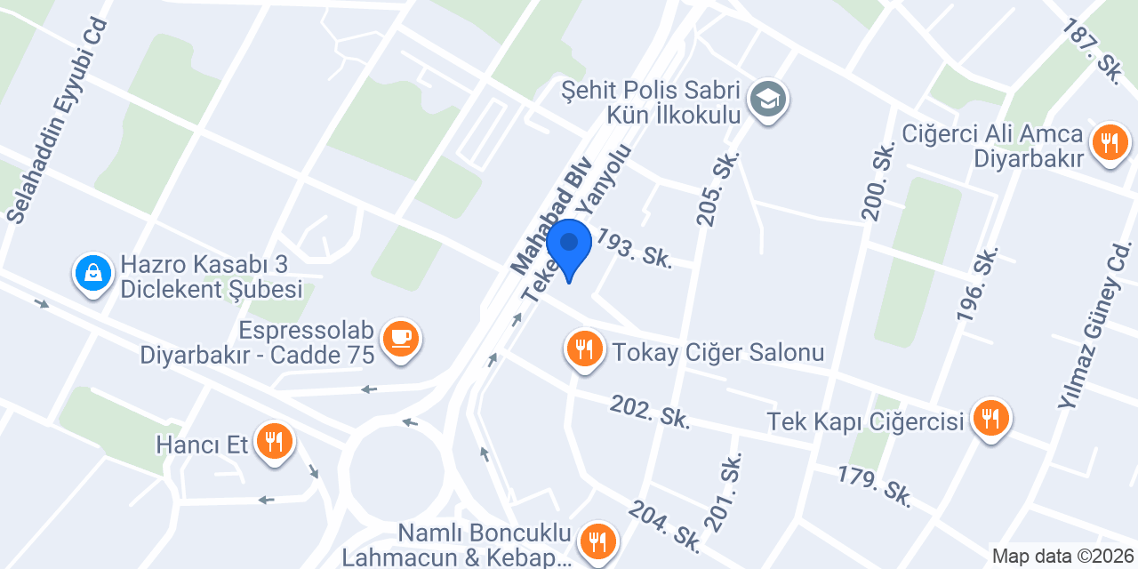Diclekent Diş Polikliniği konumu
