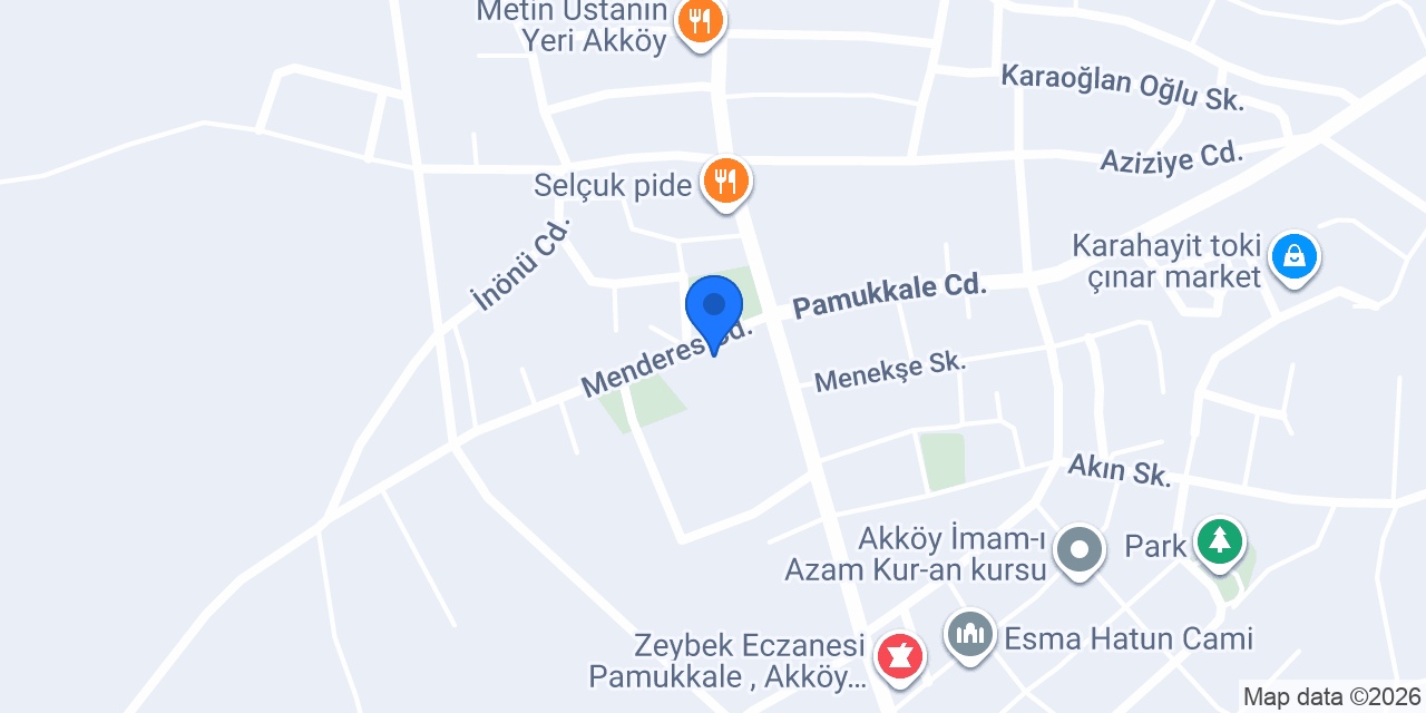 Sevinç Veteriner Kliniği konumu