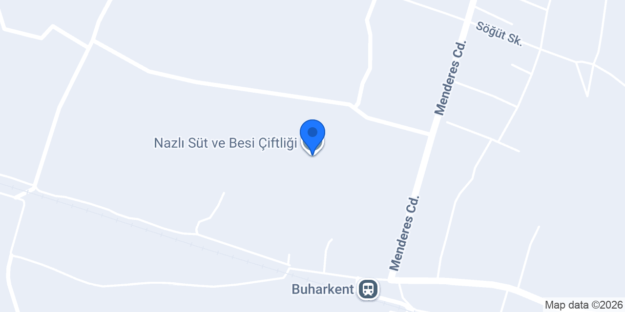 Nazlı Süt ve Besi Çiftliği konumu