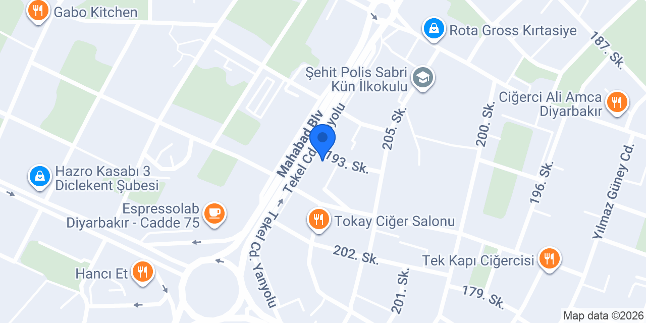 Flankes Kafe konumu