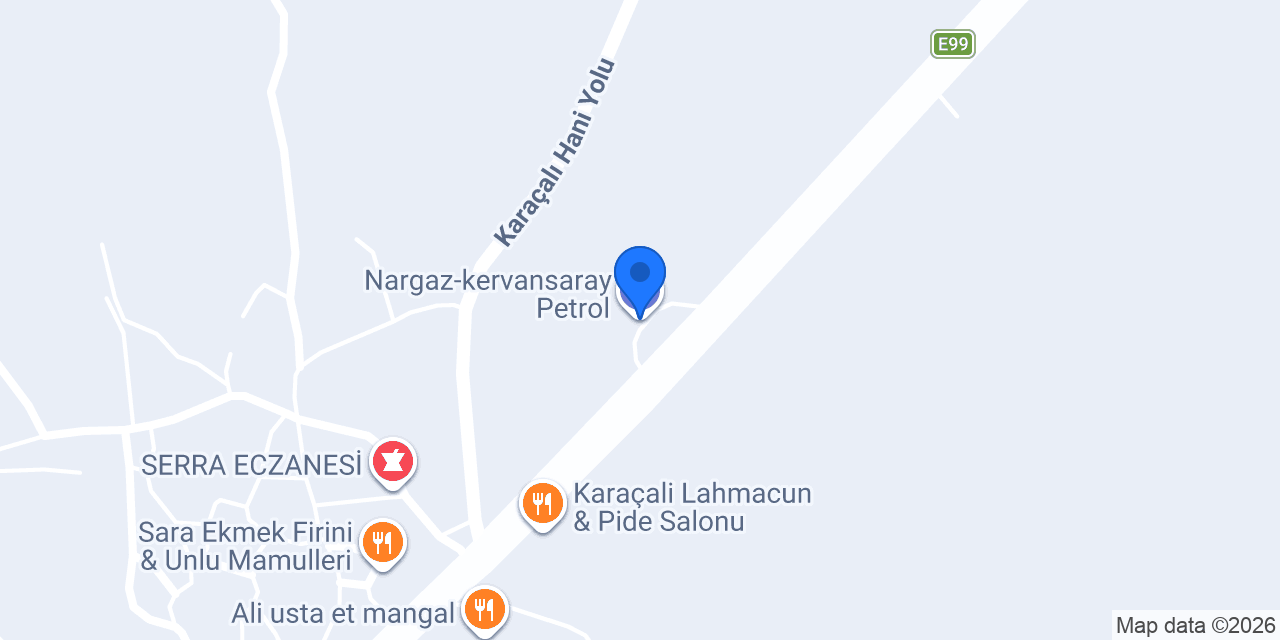 Nargaz-kervansaray Petrol konumu