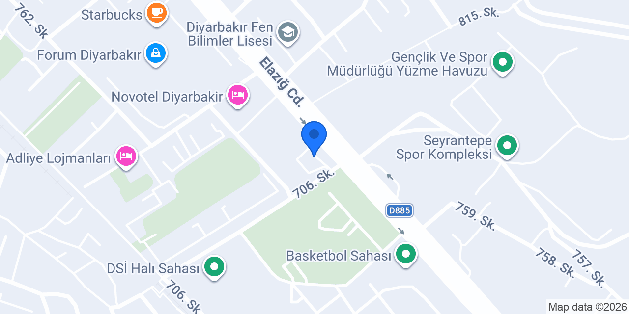Güneş Yapı İnşaat konumu