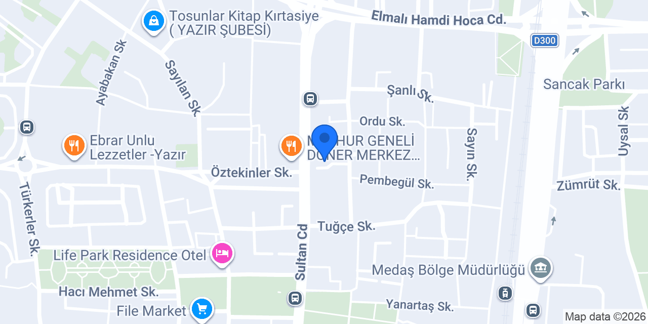 GENÇ ELEKTRİK AVİZE & HIRDAVAT konumu
