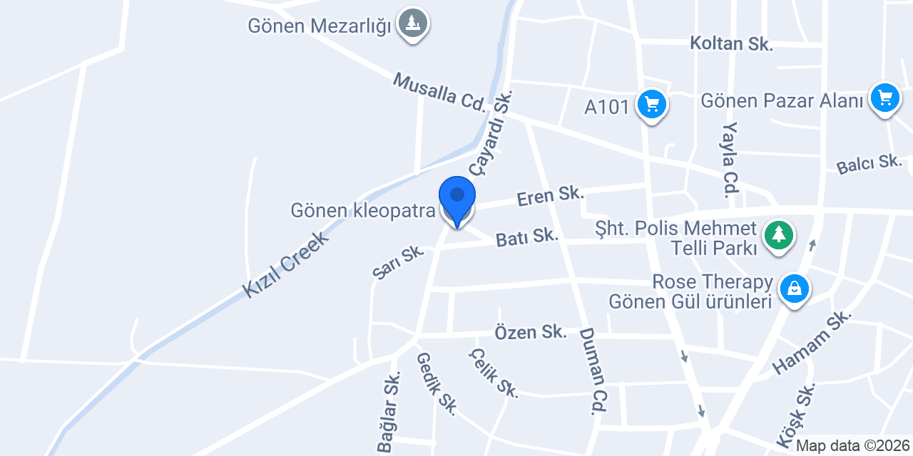 Gönen kleopatra konumu