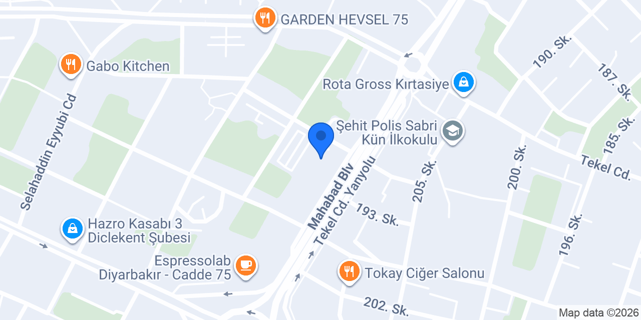 Doç. Dr Neval YAMAN konumu