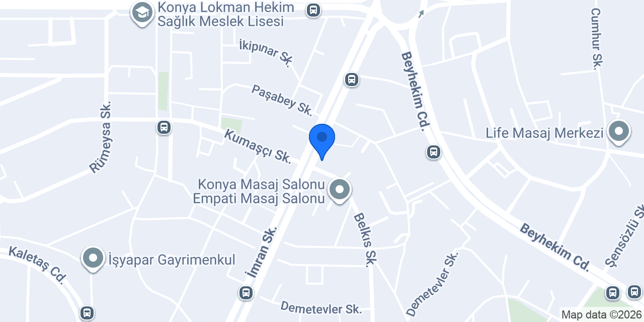 İnci Gross Market konumu