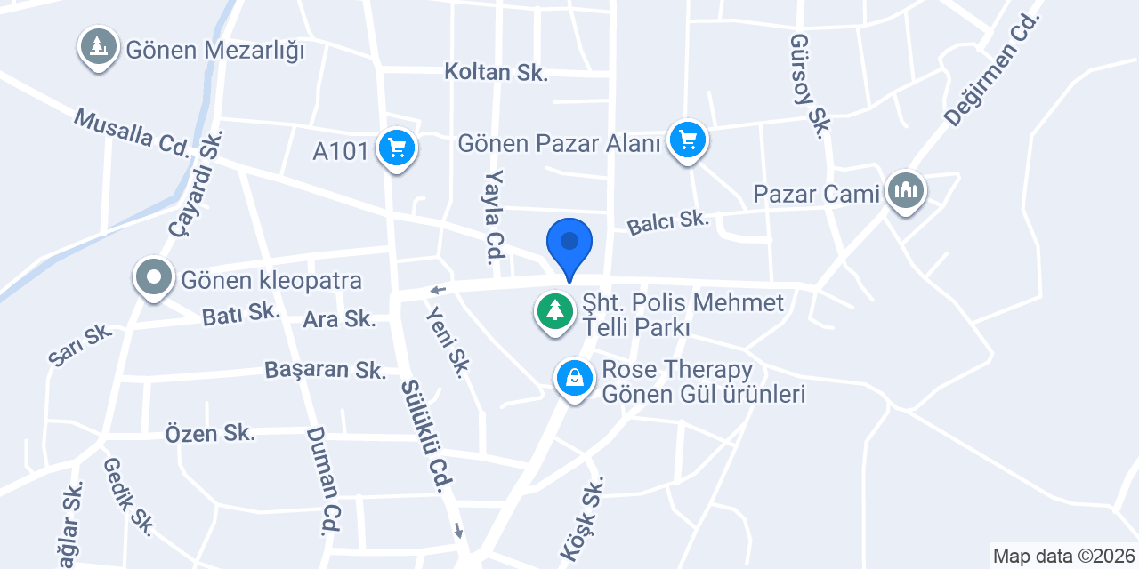 Tınaz FastFood konumu