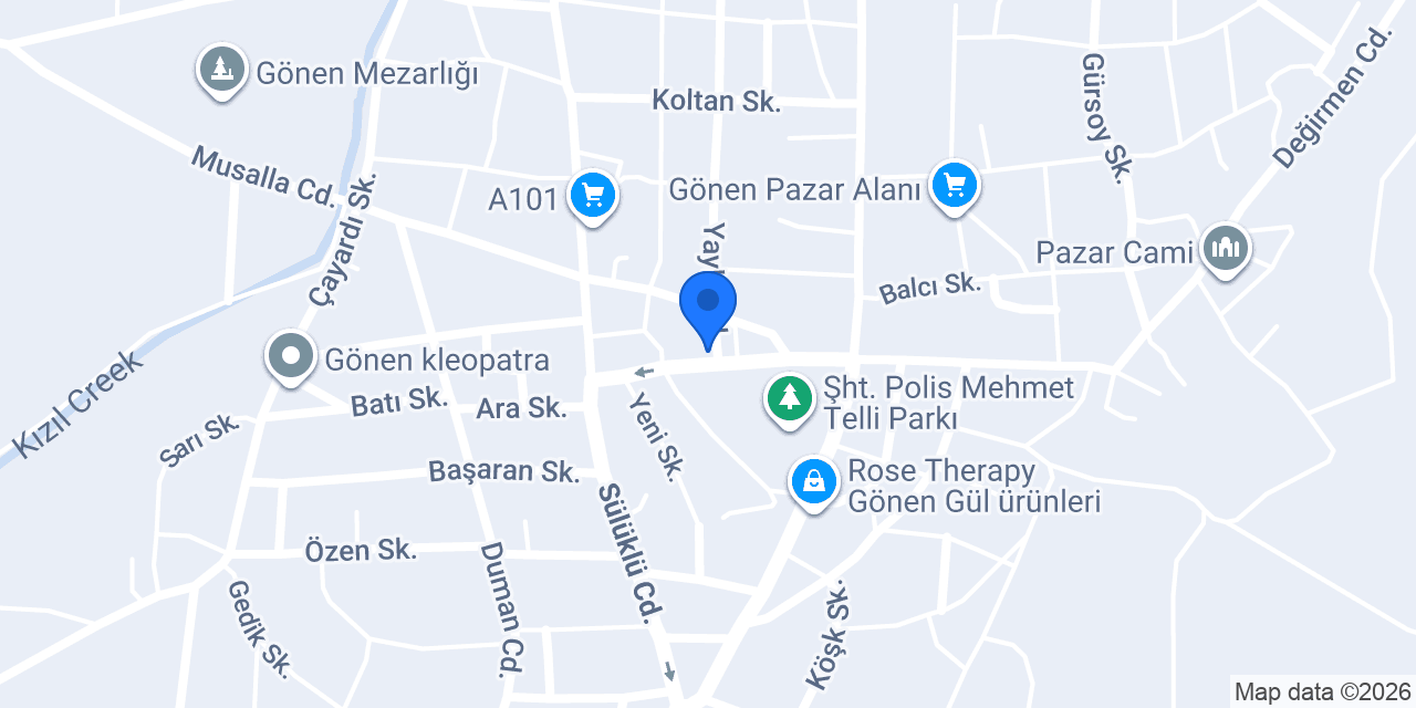 Lezzetçim fast food konumu