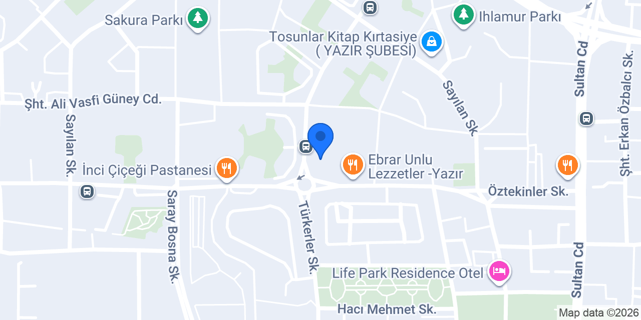ÜNVER SAĞLIK KABİNİ konumu