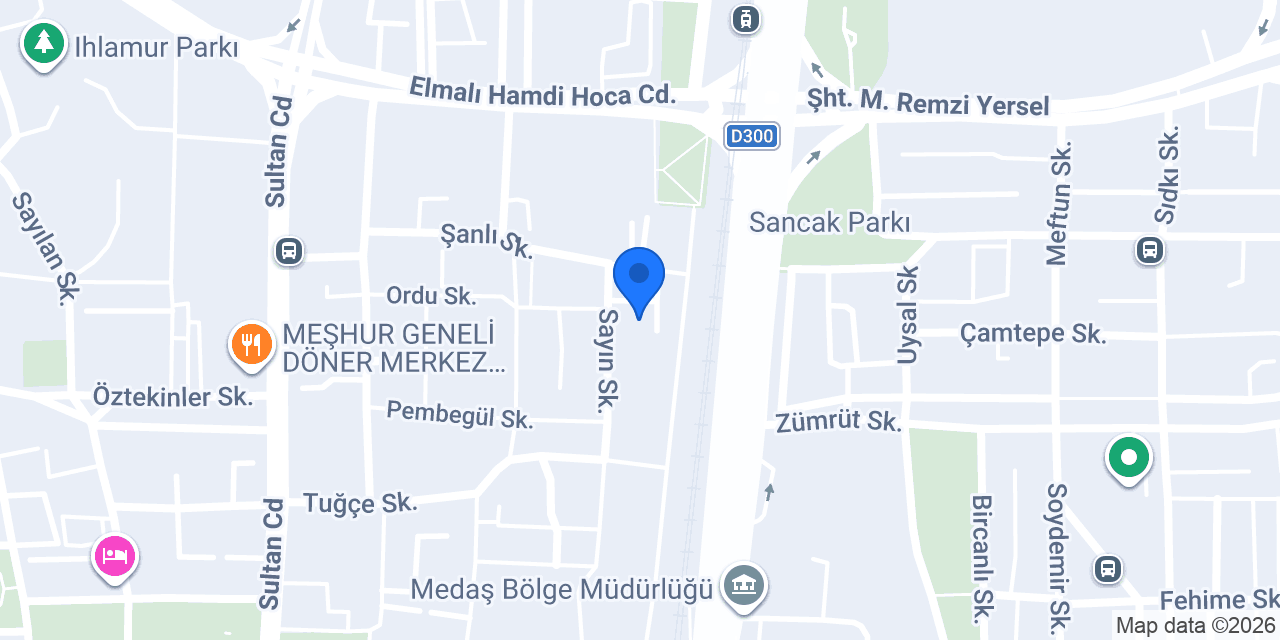 Üçgen Etüt Merkezi konumu
