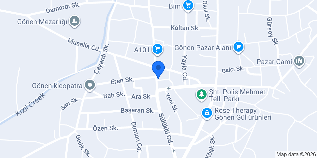 Aydın Pide Salonu konumu
