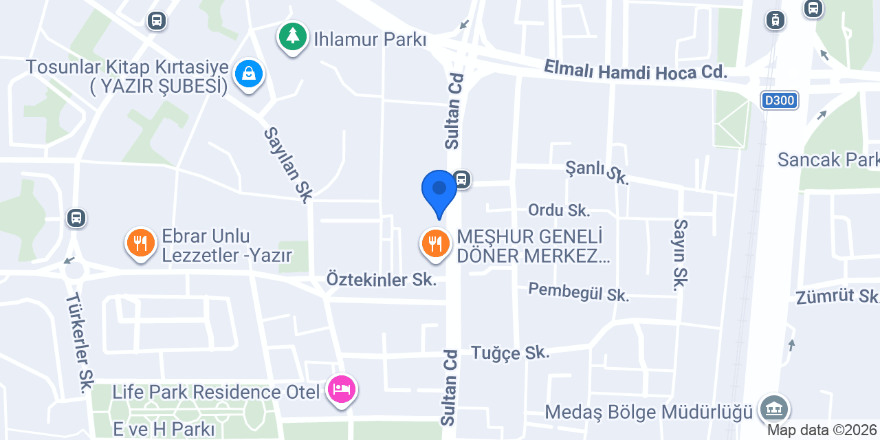 Gece Eczanesi konumu