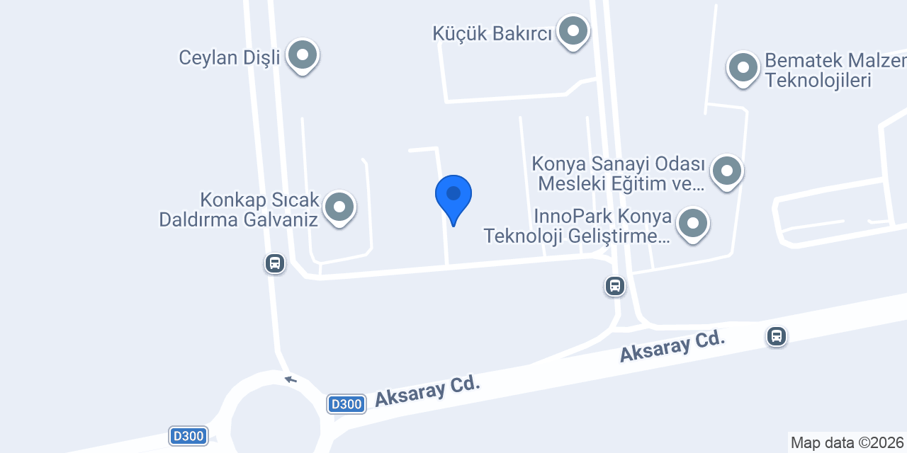 Atarlar Lisanslı Depoculuk Konya Şb. konumu