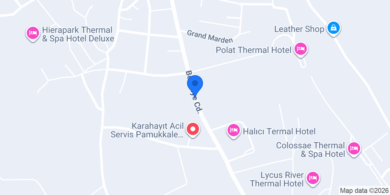 Azim Pansiyon konumu