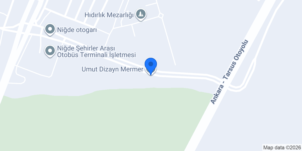 Umut Dizayn Mermer konumu
