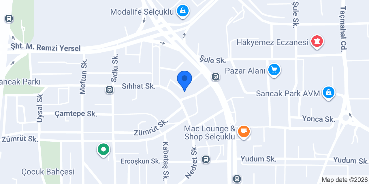 PiandPi Konya Pilates EMS Stüdyo konumu