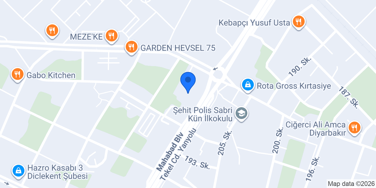Buma Diyarbakır konumu